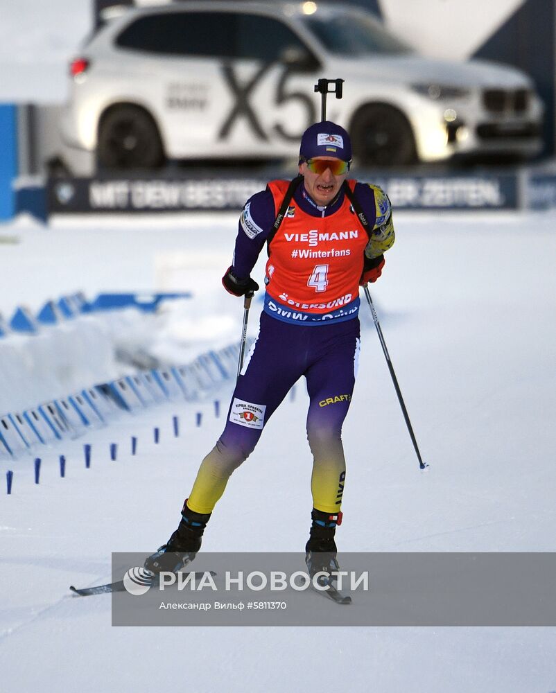 Биатлон. Чемпионат мира. Мужчины. Гонка преследования