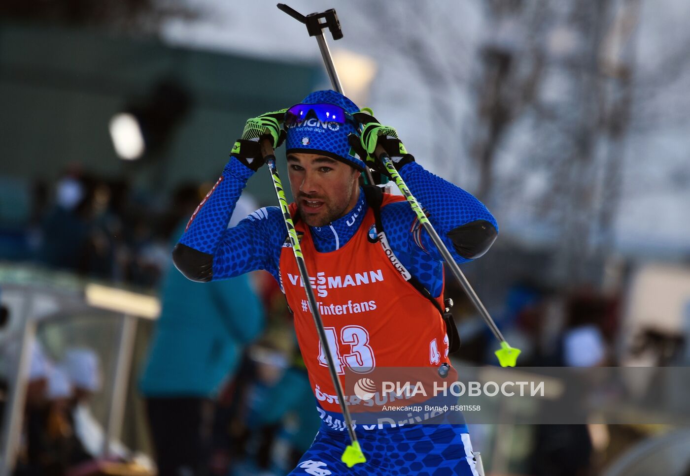 Биатлон. Чемпионат мира. Мужчины. Гонка преследования