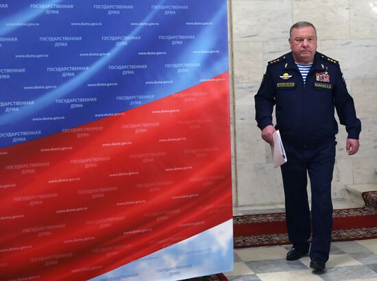 Встреча главы комитета Госдумы РФ В. Шаманова с военными атташе, аккредитованными в Москве