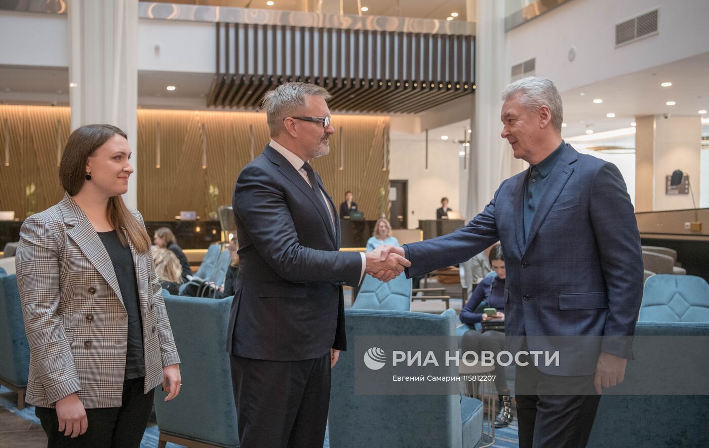 Мэр Москвы С. Собянин посетил Внуково