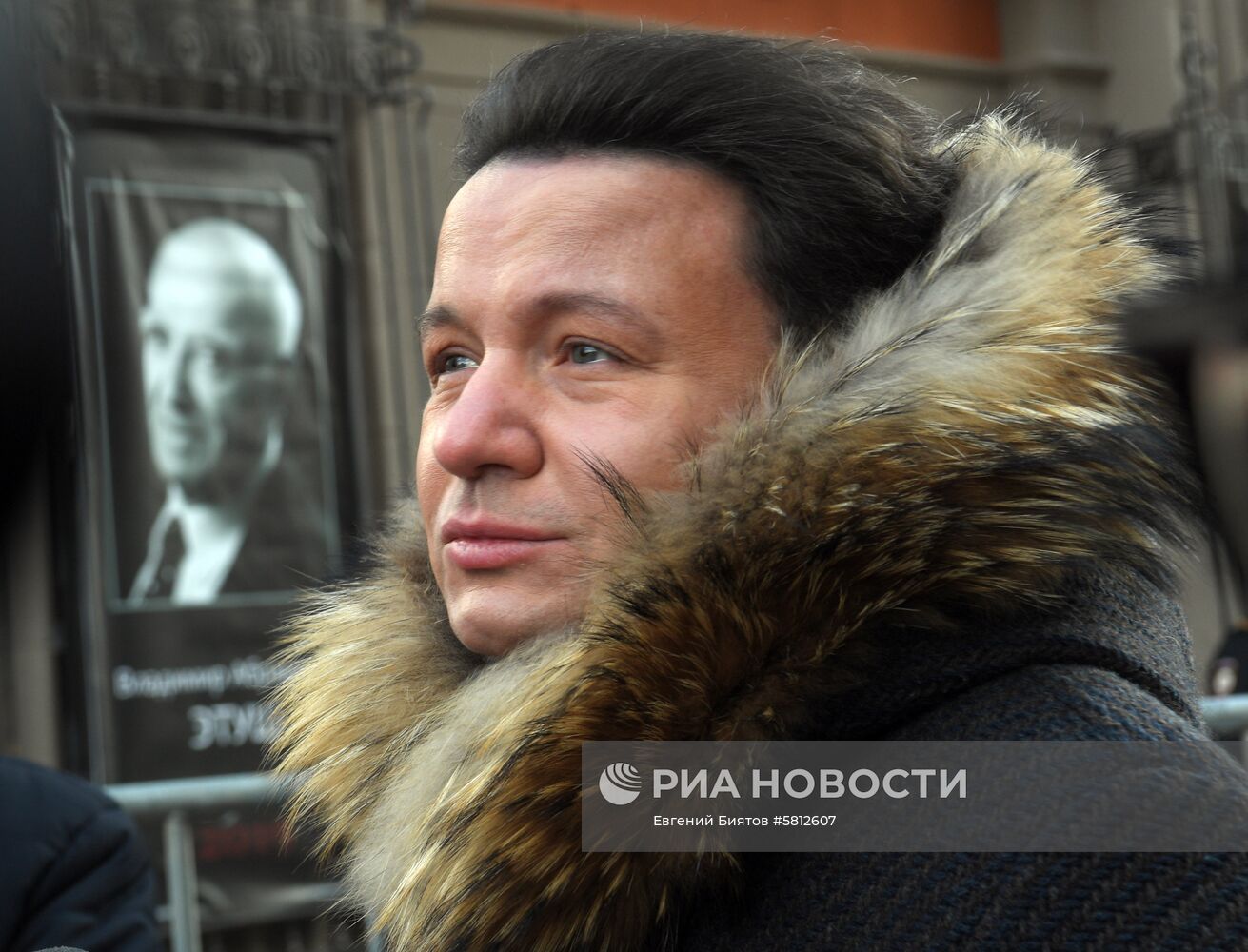 Прощание с актером В. Этушем