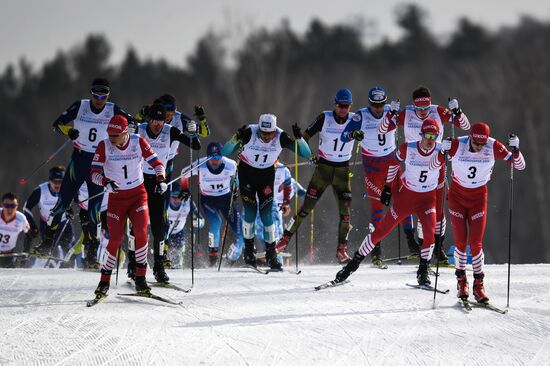 Универсиада-2019. Лыжные гонки. Мужчины. Масс-старт