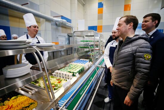 Рабочая поездка премьер-министра РФ Д. Медведева в Сибирский федеральный округ