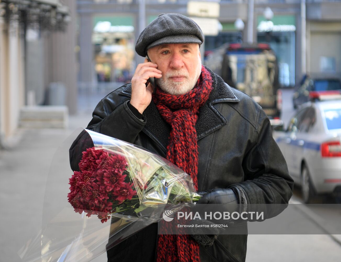 Прощание с актером В. Этушем