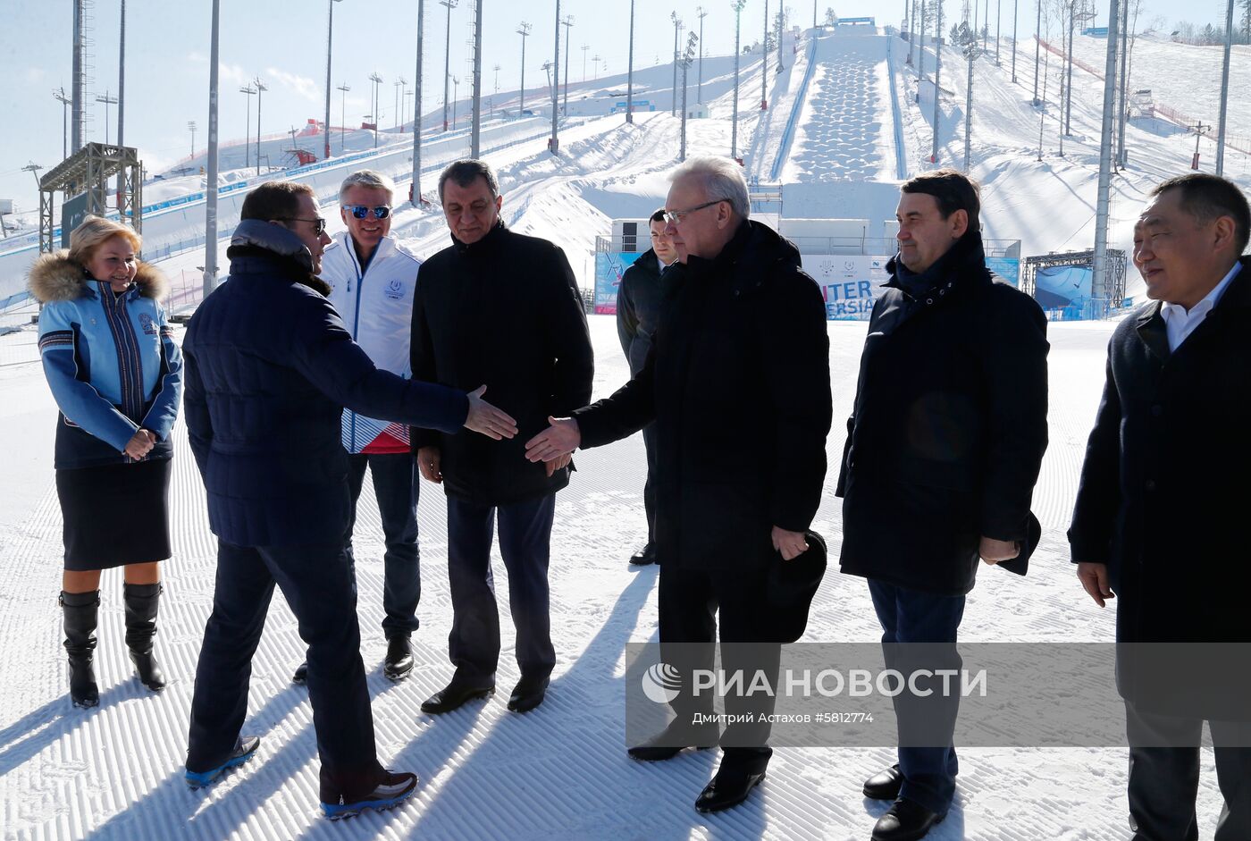 Рабочая поездка премьер-министра РФ Д. Медведева в Сибирский федеральный округ