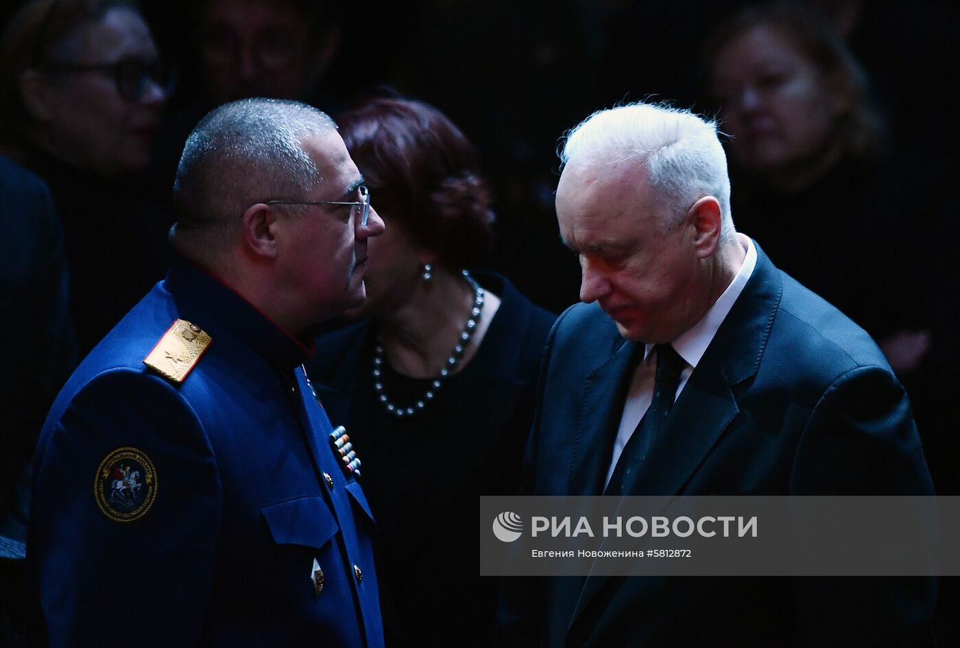 Прощание с актером В. Этушем