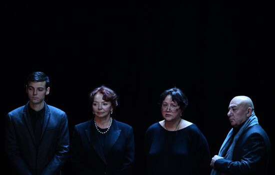 Прощание с актером В. Этушем