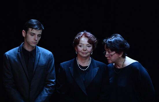 Прощание с актером В. Этушем