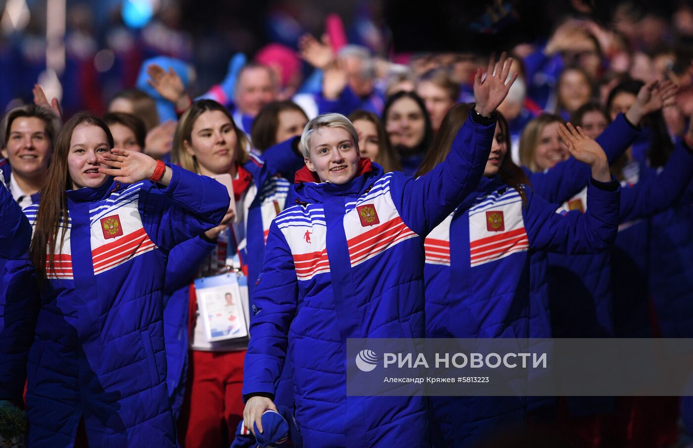 Церемония закрытия XXIX Всемирной зимней Универсиады 2019