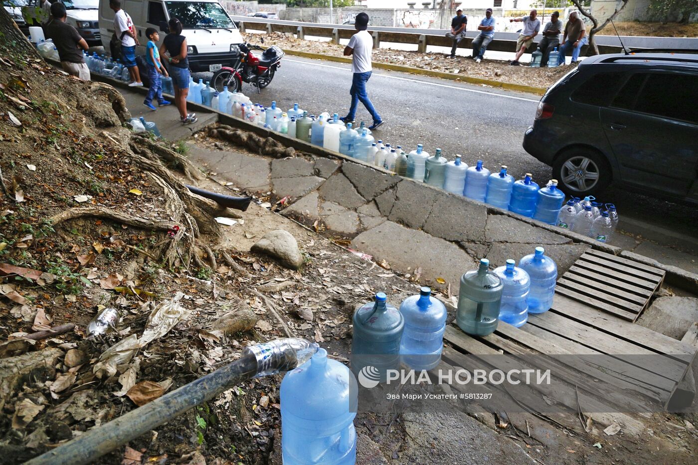 Отключение электричества и воды в Каракасе 