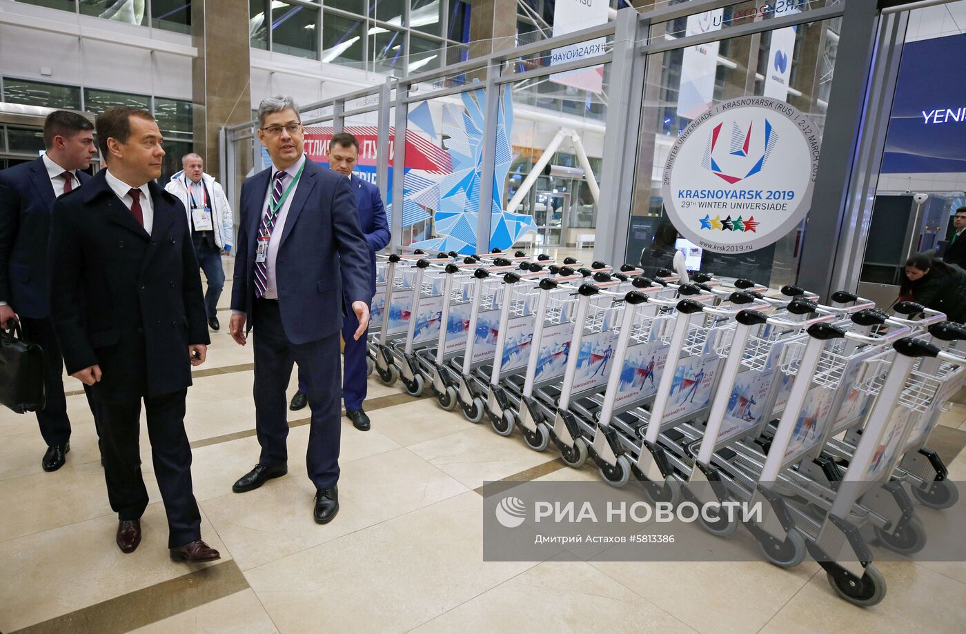 Рабочая поездка премьер-министра РФ Д. Медведева в Сибирский федеральный округ