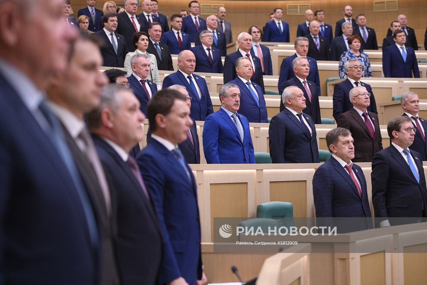 Заседание Совета Федерации РФ