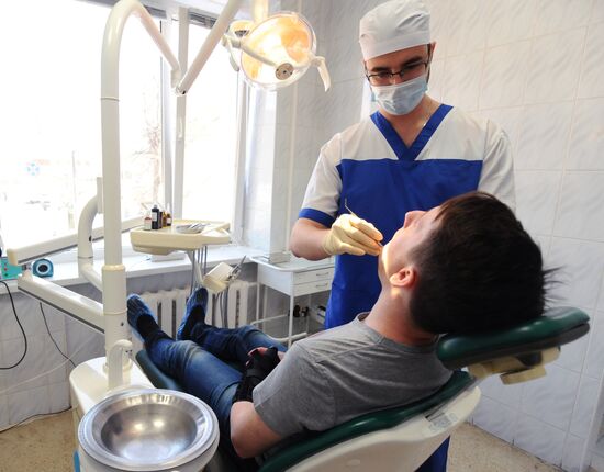 Работа стоматологической клиники