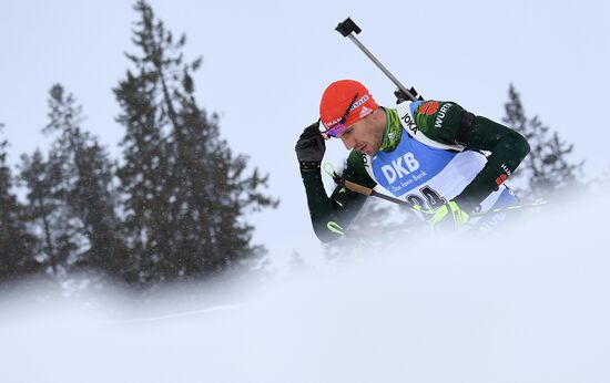 Биатлон. Чемпионат мира. Мужчины. Индивидуальная гонка