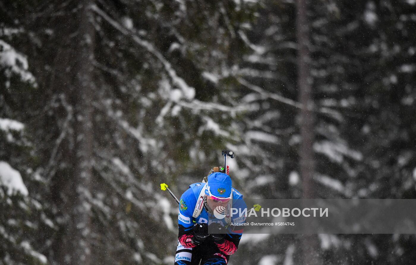 Биатлон. Чемпионат мира. Мужчины. Индивидуальная гонка