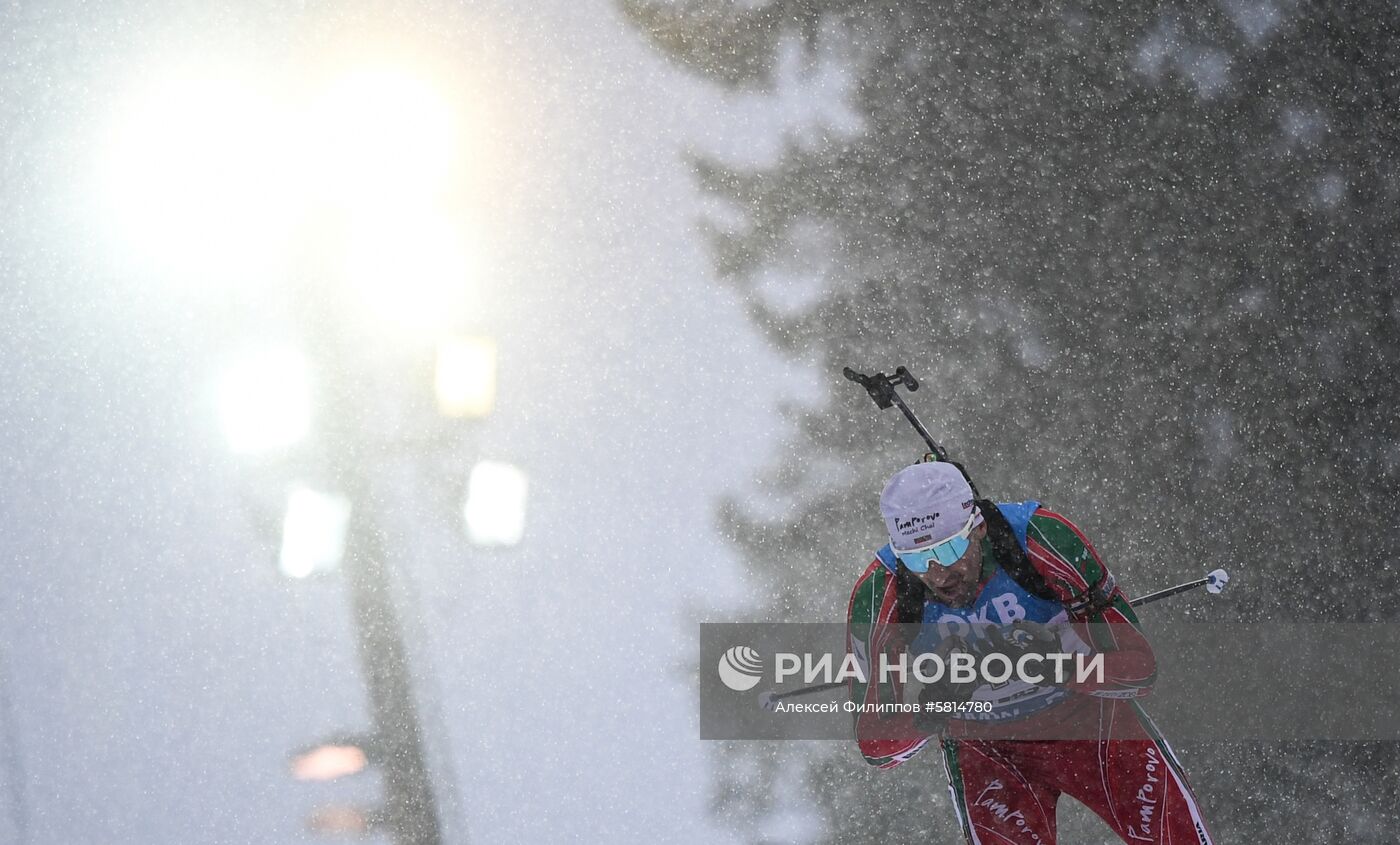 Биатлон. Чемпионат мира. Мужчины. Индивидуальная гонка