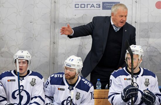 Хоккей. КХЛ. Матч ЦСКА - "Динамо" (Москва)