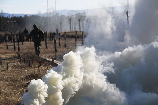 Всеармейские соревнования "Уверенный прием"