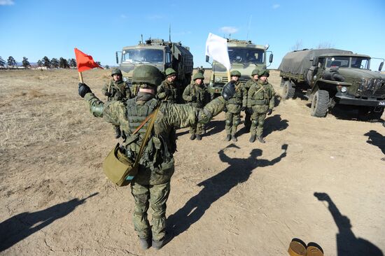 Всеармейские соревнования "Уверенный прием"