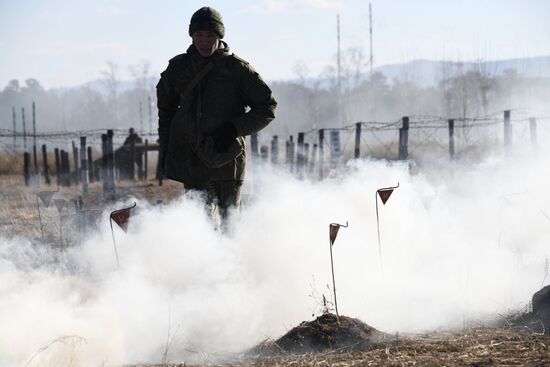 Всеармейские соревнования "Уверенный прием"