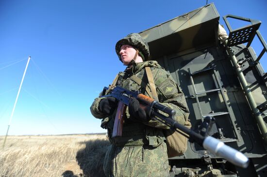 Всеармейские соревнования "Уверенный прием"