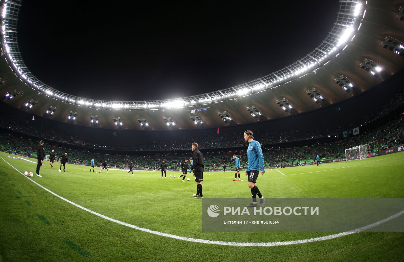 Футбол. Лига Европы. Матч "Краснодар" - "Валенсия"