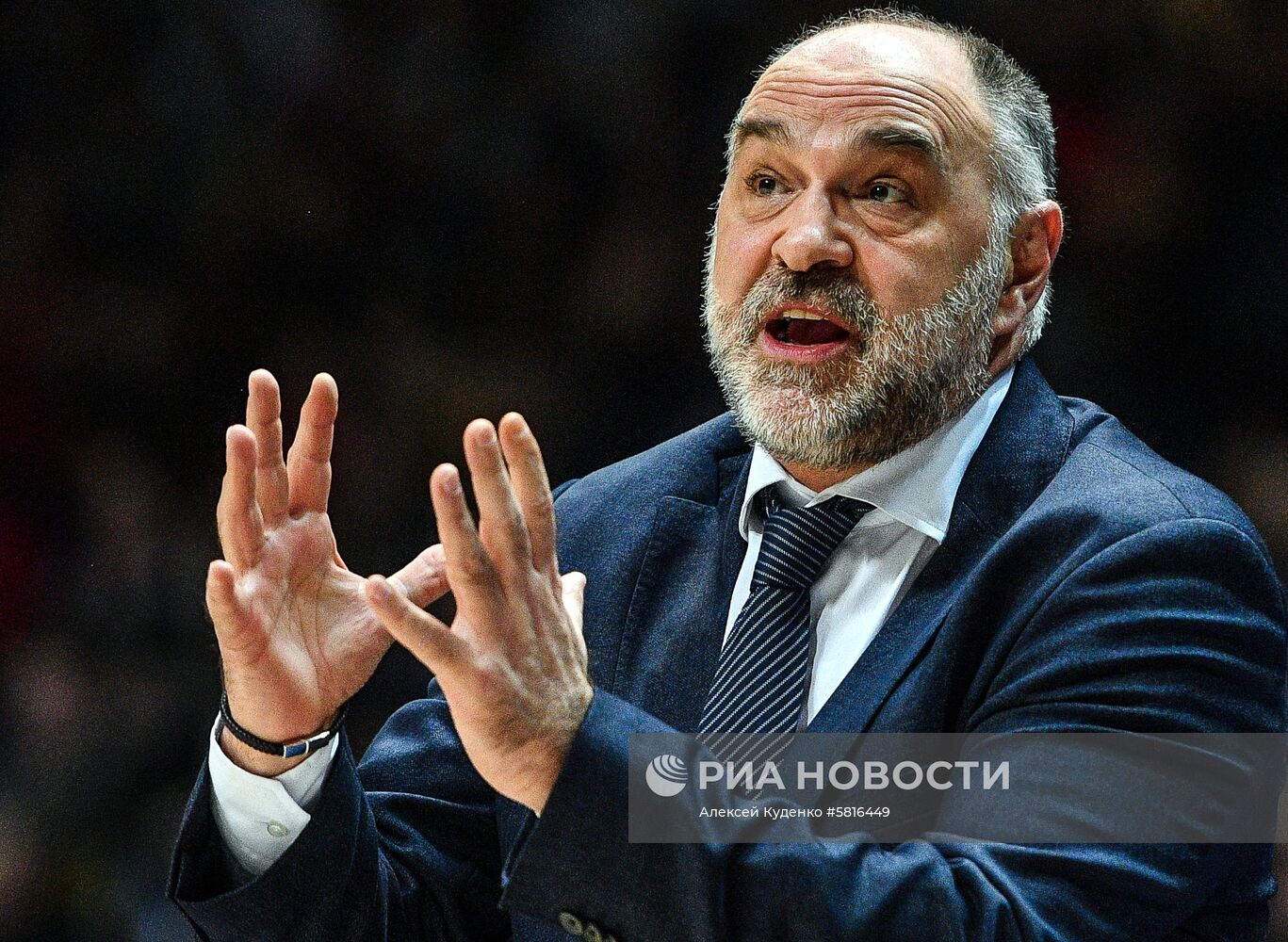 Баскетбол. Евролига. Матч "Химки" - "Реал"