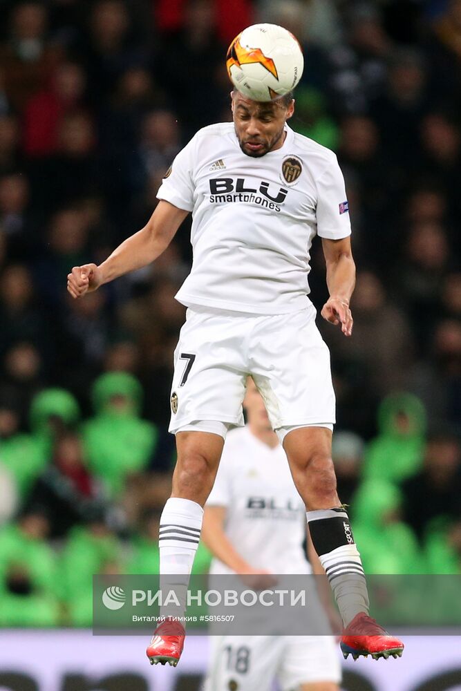 Футбол. Лига Европы. Матч "Краснодар" - "Валенсия"