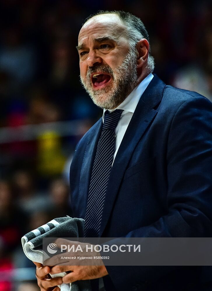 Баскетбол. Евролига. Матч "Химки" - "Реал"