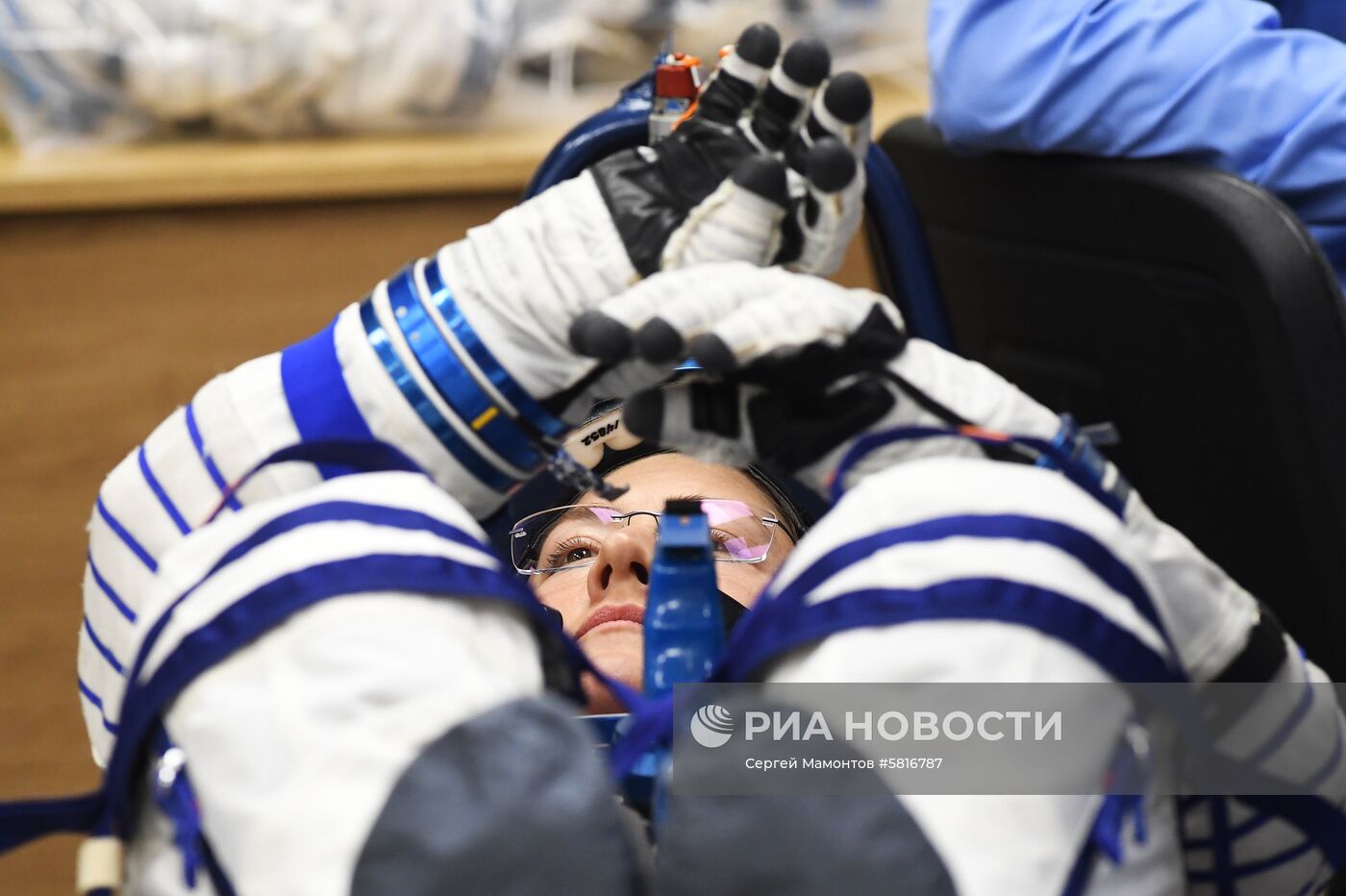 Старт пилотируемого корабля "Союз МС-12"