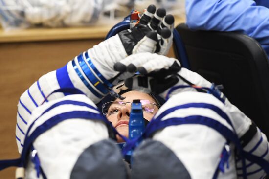 Старт пилотируемого корабля "Союз МС-12"