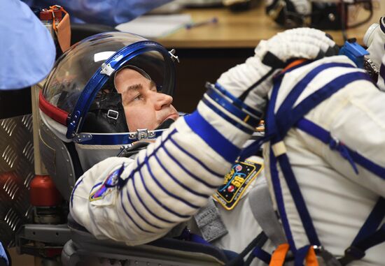 Старт пилотируемого корабля "Союз МС-12"