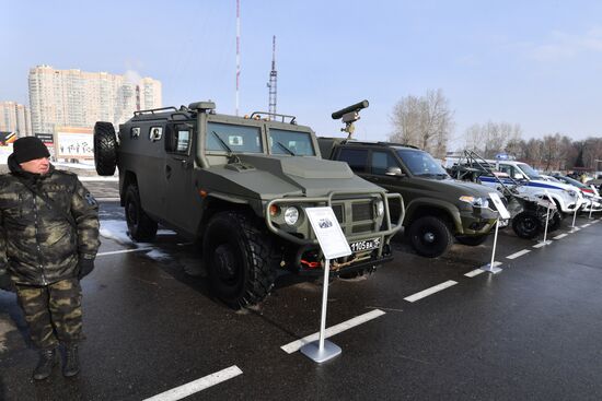 Презентация новой техники и вооружения Росгвардии