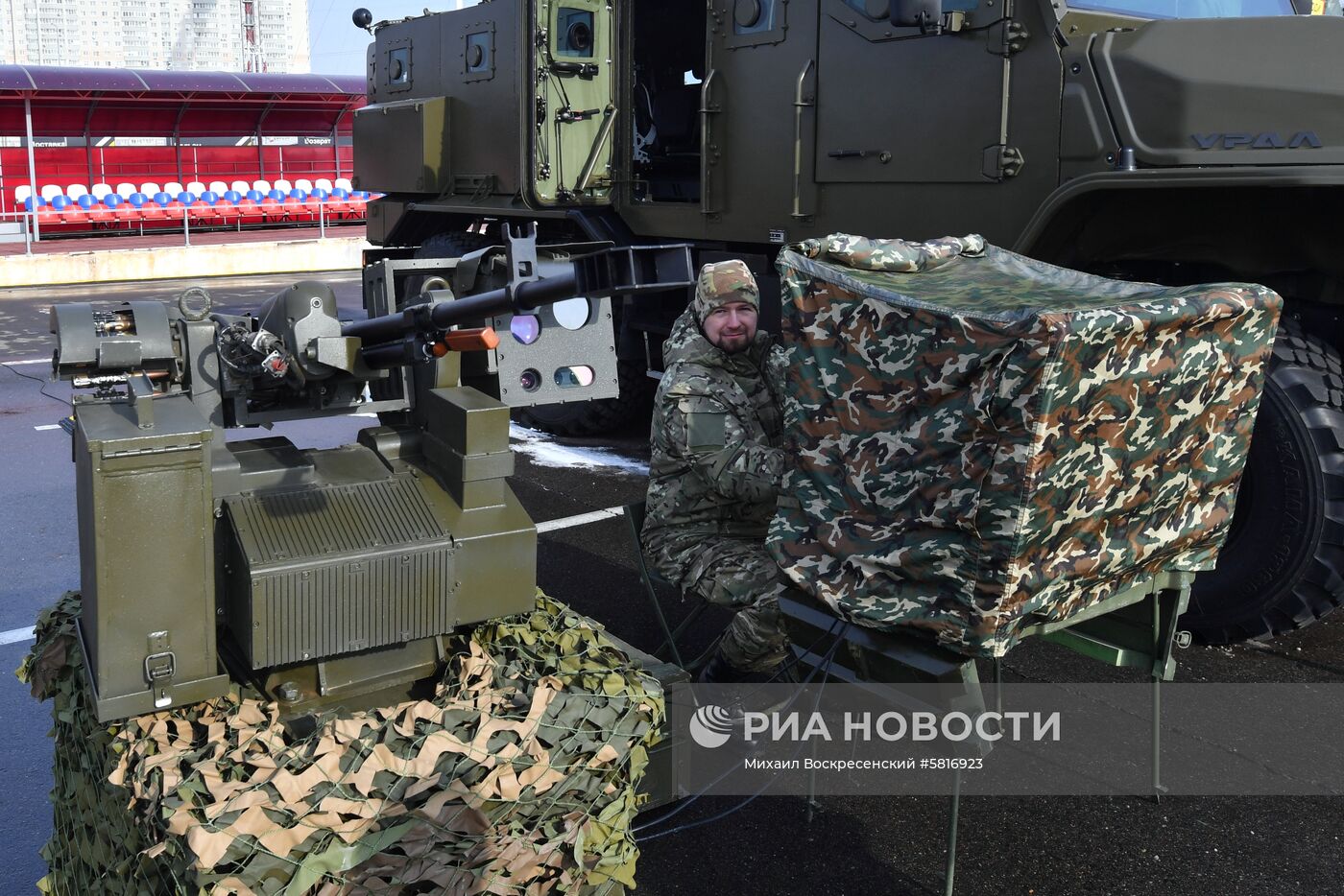 Презентация новой техники и вооружения Росгвардии