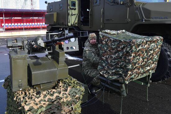 Презентация новой техники и вооружения Росгвардии