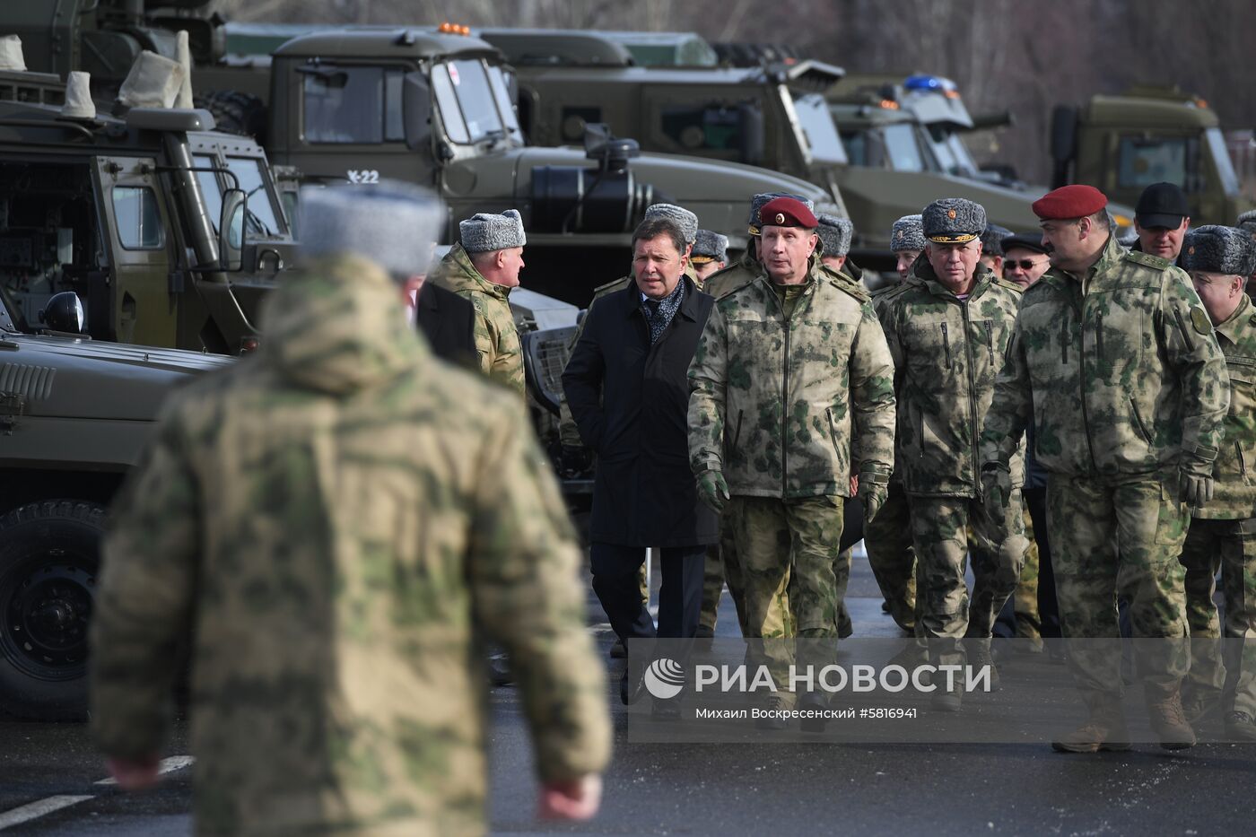 Презентация новой техники и вооружения Росгвардии