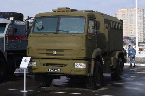 Презентация новой техники и вооружения Росгвардии