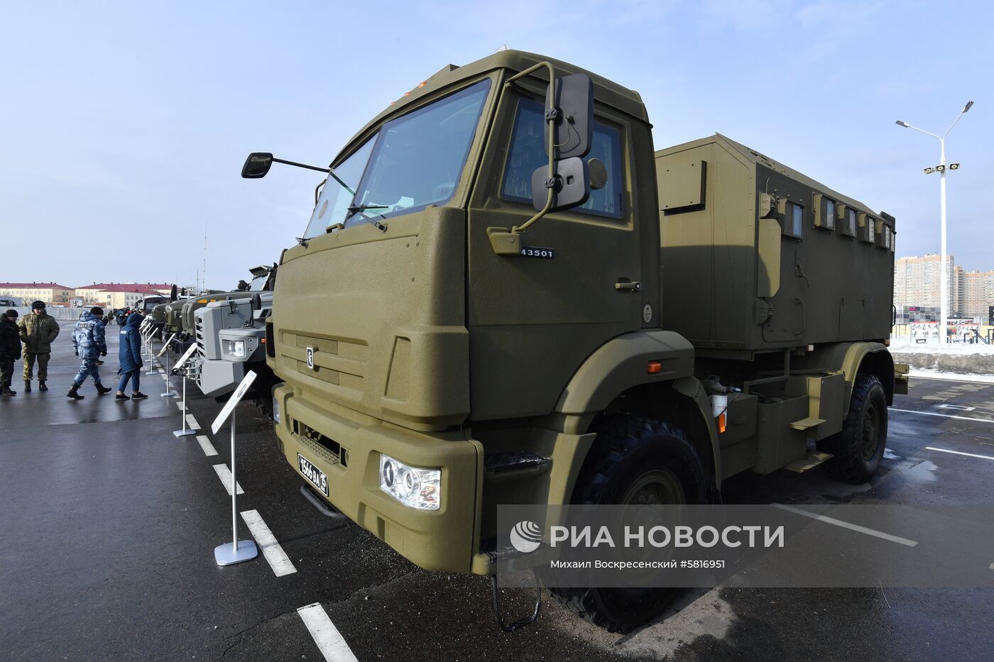 Презентация новой техники и вооружения Росгвардии