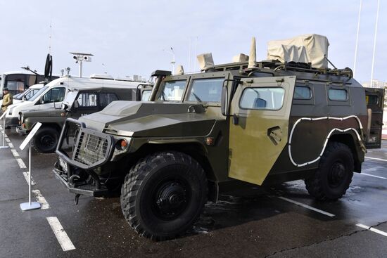 Презентация новой техники и вооружения Росгвардии