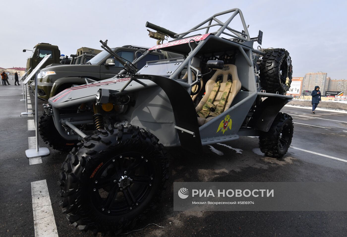 Презентация новой техники и вооружения Росгвардии