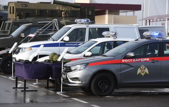 Презентация новой техники и вооружения Росгвардии