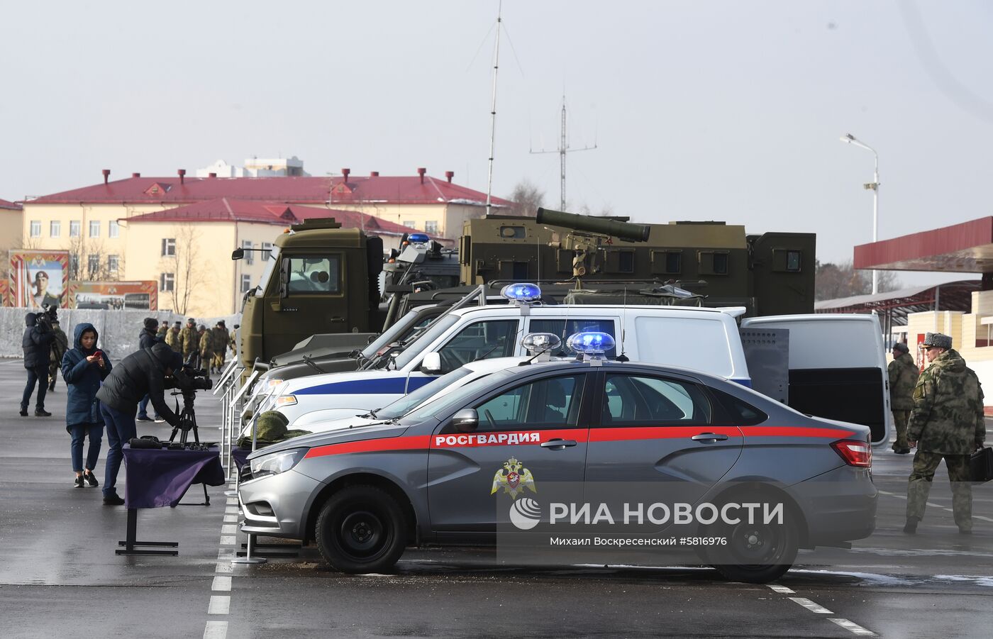 Презентация новой техники и вооружения Росгвардии