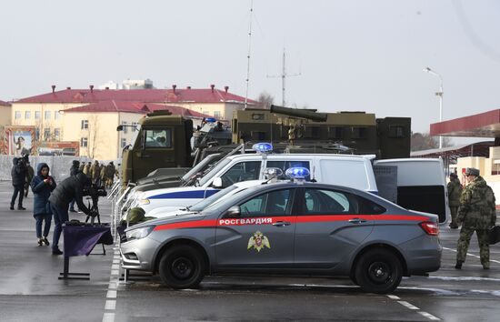 Презентация новой техники и вооружения Росгвардии