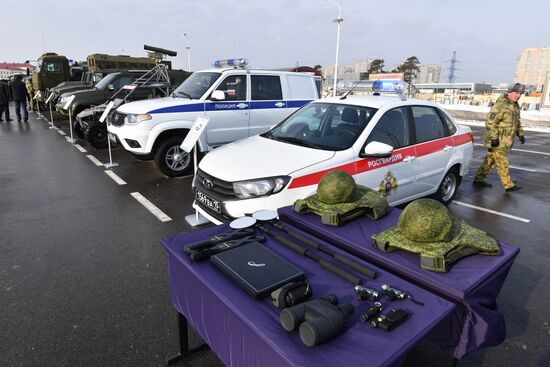 Презентация новой техники и вооружения Росгвардии