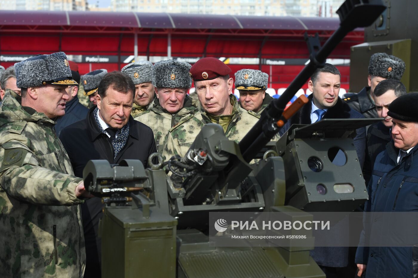 Презентация новой техники и вооружения Росгвардии