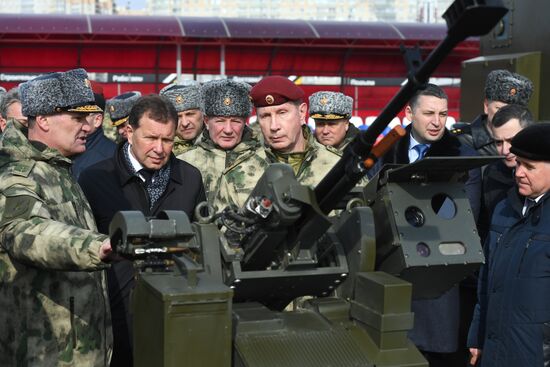 Презентация новой техники и вооружения Росгвардии