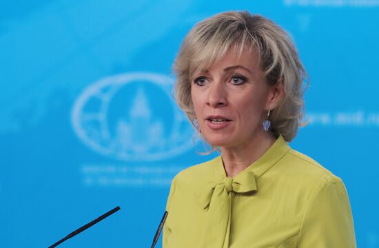 Брифинг официального представителя МИД России М. Захаровой