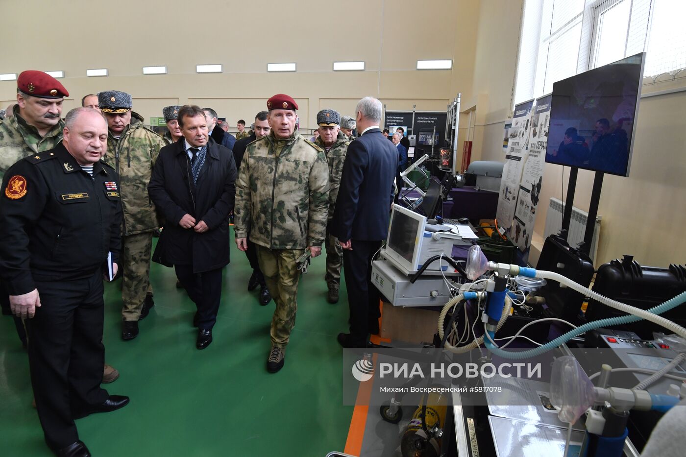 Презентация новой техники и вооружения Росгвардии