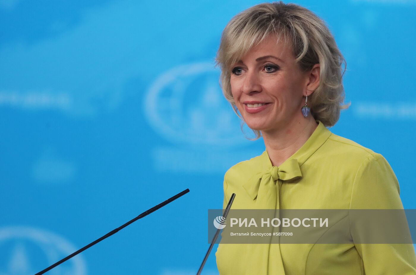 Брифинг официального представителя МИД России М. Захаровой