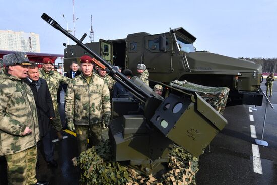 Презентация новой техники и вооружения Росгвардии